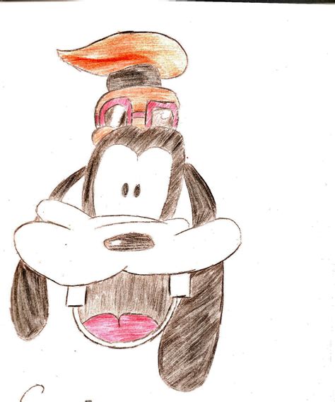 Goofy Drawing By Kingdomheartsbattle On Deviantart