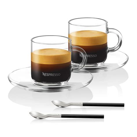 Salon Fl Te Staubig Nespresso Espressotassen Glas W Rde Bekennen Wertvoll