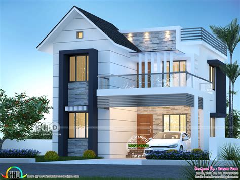 Kerala Villa Plan And Elevation Sq Feet Kerala Home Design