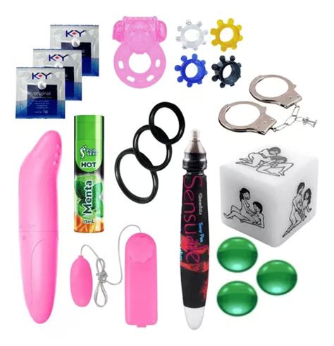 Kit Sex Shop Erótico 20 Itens Produtos Adultos Barato Sexy MercadoLivre