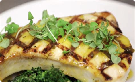 Grilled Swordfish With Earth And Vine Mango Tequila Jalapeno Grilling