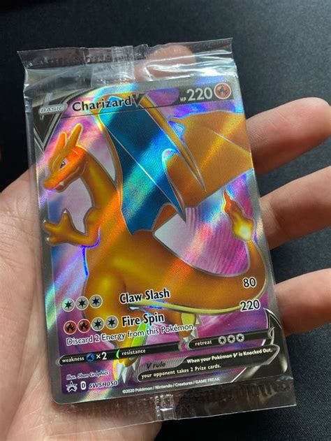 Charizard V SWSH050 Glurak V Dracaufeu V PROMO EN Kaufen Auf