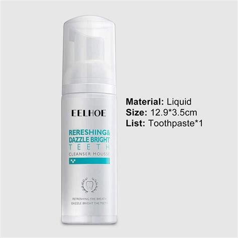 Buy EELHOE 60ml Dental Cream Reduce Sensitive Dirt Easy To Carry