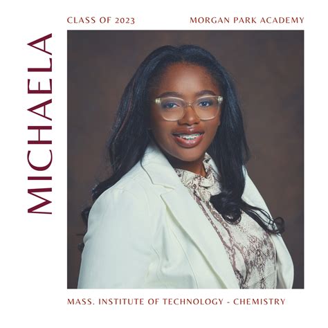 Meet the Class of 2023 — Michaela - Morgan Park Academy