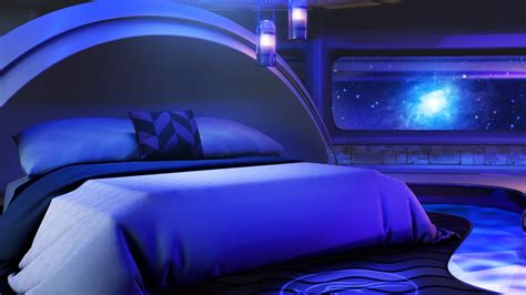 Fall Asleep In Spaceship Bedroom Space White Noise For Sleep YouTube