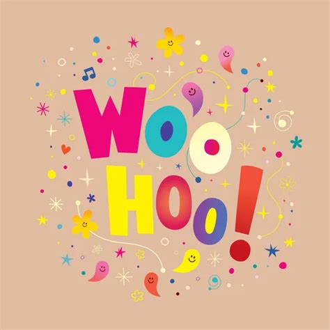 Woo Hoo Vector Art Stock Images Depositphotos