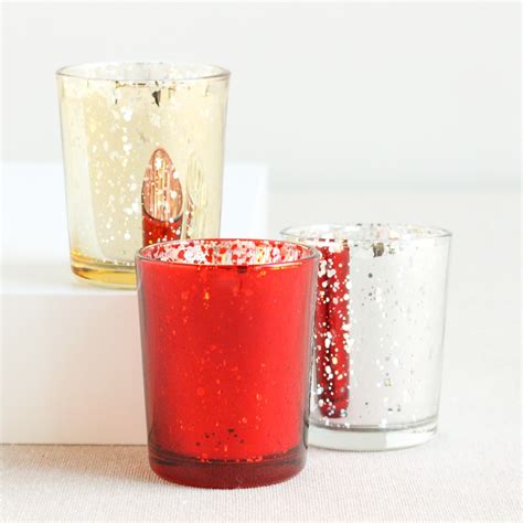 Mercury Glass Tealight Holder