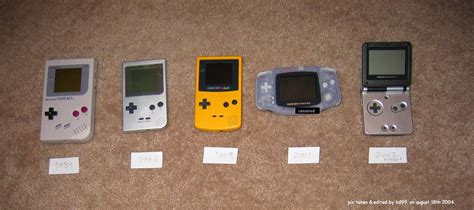 The Game Boy Evolution By Kd99 On Deviantart