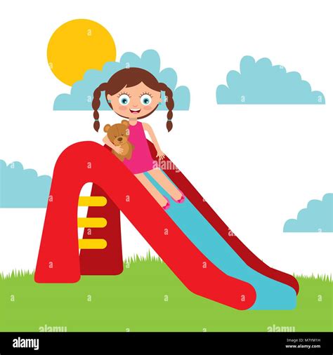 kids playing cartoon Stock Vector Image & Art - Alamy