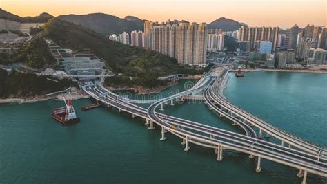 Dec Construction Of Cross Bay Link Tseung Kwan O Hong Kong