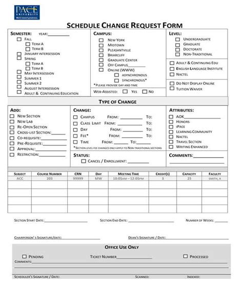 Free 15 Change Request Forms In Pdf Ms Word Excel