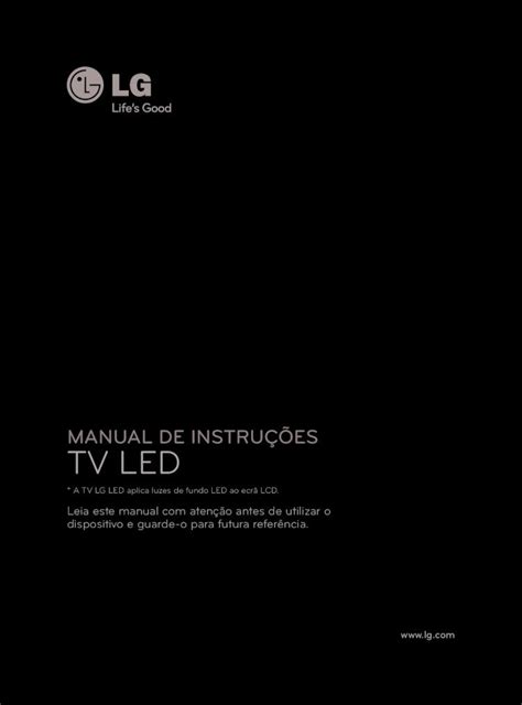 PDF MANUAL DE INSTRUÇÕES TV LED produktinfo conrad MANUAL DE