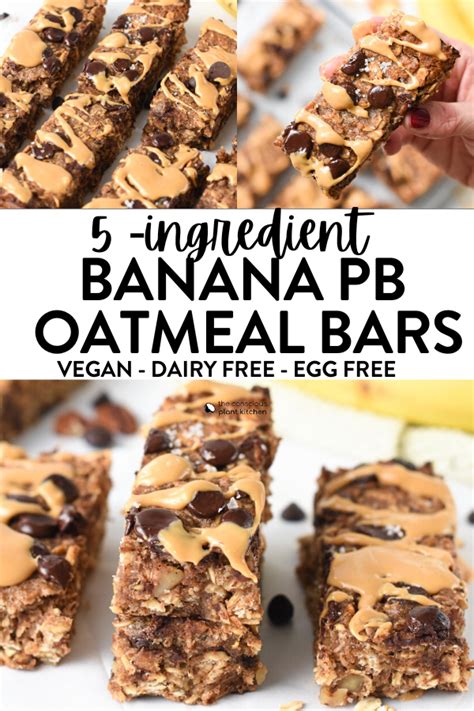 Peanut Butter Banana Oatmeal Bars Artofit