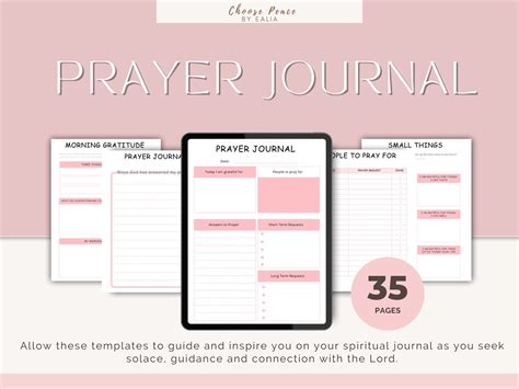 Prayer Journal, Bible Study Journal, Devotional, Reflection Journal ...