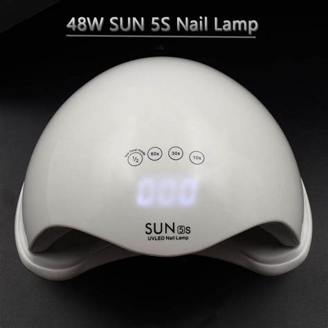 2018 Nova 48 w UV Prego Conduziu a Lâmpada Secador de Unhas de Gel de