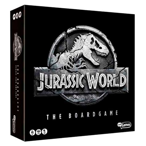 Jurassic World Jogo De Tabuleiro Preto Kidinn