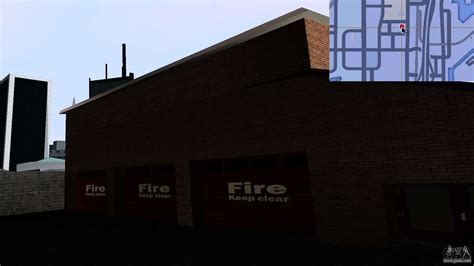 Updated San Fierro Fire Dept For Gta San Andreas