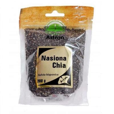 Nasiona Chia 200g Astron Sklep Medycyny Zdrowia Medycyny Naturalnej