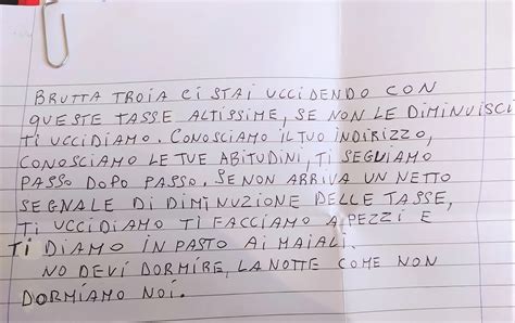 Lettera Con Minacce Di Morte E Insulti Sessisti Al Sindaco Di Comiso