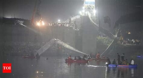 Morbi Bridge Collapse Morbi Suspension Bridge Collapse Death Toll