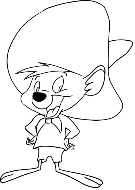 Speedy Gonzales Cartoon Characters - Coloring Home