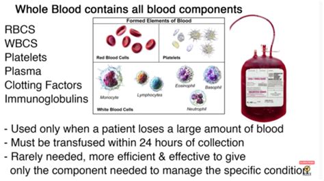 Blood Transfusions Flashcards Quizlet