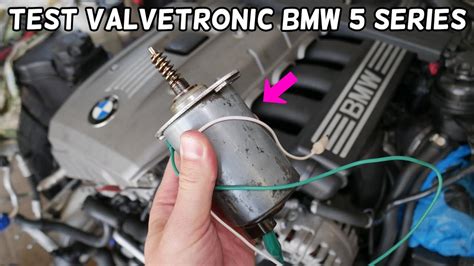 How To Test Valvetronic Motor On Bmw E E Youtube