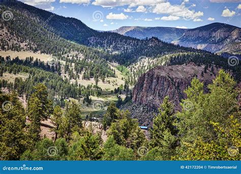 Scenic Mountain Landscape Stock Photo Image Of Trees 42172204