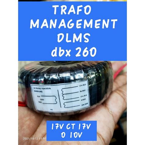 Jual Trafo Management Dlms Dbx 260 17v Ct 17v 0 10v Shopee Indonesia