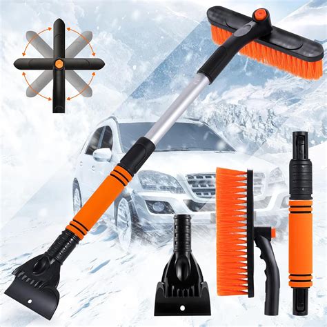 Amazon Fr Guhaool Grattoir Glace Et Brosse Neige En Grattoir