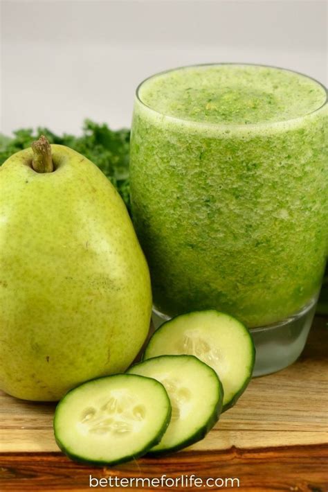 Cucumber Pear Green Smoothie By Better Me For Life The Refreshing