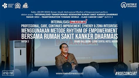 RHYTHM OF EMPOWERMENT ROE Konser Musik Motivasional UNIK Pertama Di