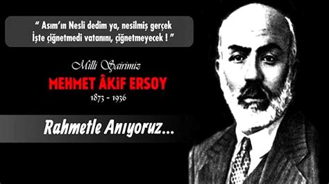 İstiklal Şairimiz Mehmet Akif Ersoy u Vefatının 83 Yıldönümünde Rahmet