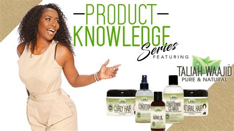 Taliah Waajid Product Knowledge Series Pure And Natural Shea Coco Collection Youtube