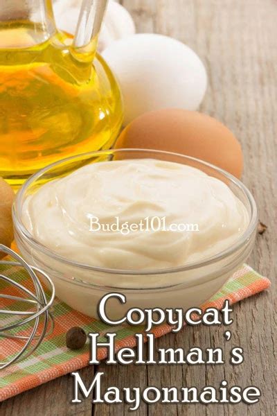 Copycat Hellman's Mayonnaise | Homemade Condiments