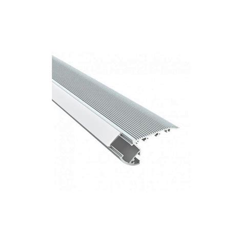 Profilé nez de marche descalier pour ruban LED Aluminium ByLED fr