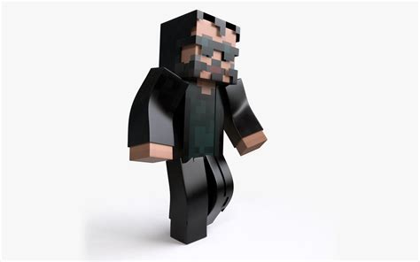 Neo Minecraft Mixamo Animatable Vray Arnold Model Turbosquid