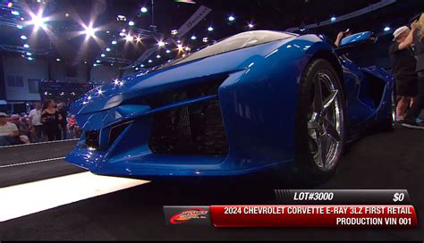 The First Retail Corvette E Ray Sells At Barrett Jackson For