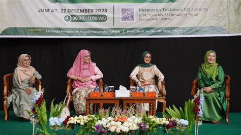 Iiq Jakarta Gelar Acara Khataman Al Quran Sekaligus Perayaan Hari Ibu