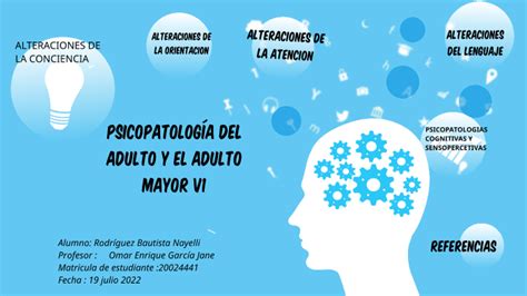 Psicopatología del adulto y el adulto mayor by Naye Rdz on Prezi