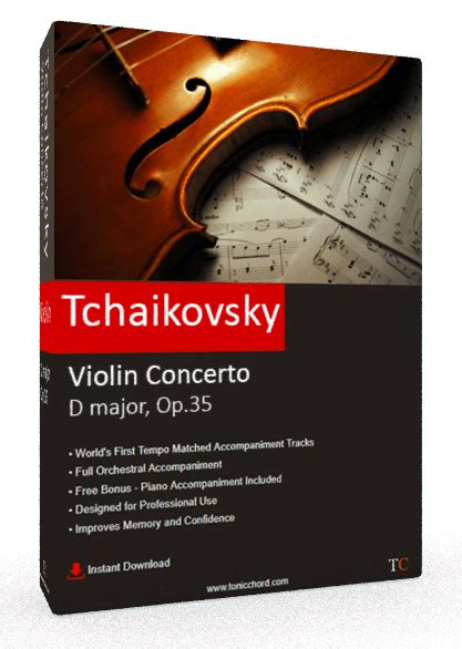 Tchaikovsky Violin Concerto In D Major Op Accompaniment