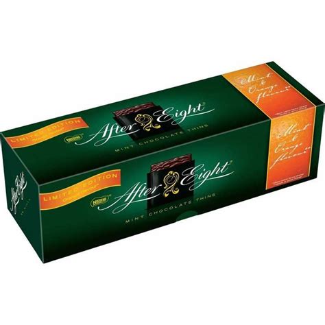 Nestle After Eight Mint Chocolate Ingles Orange