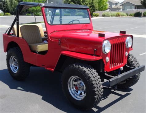 RARE 1954 Willys Jeep CJ3B High Hood USA Special Ready For The 4th