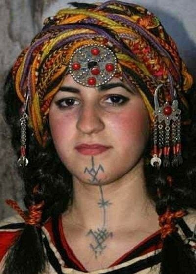 Amazigh Kabyle With Possibly Drawn On Traditional Patterns Which Were