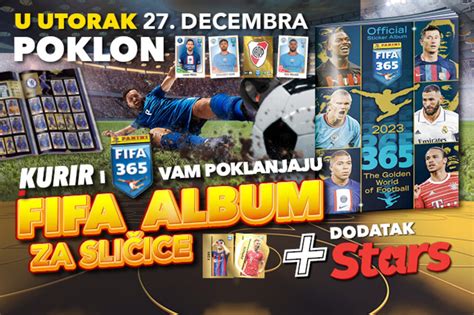 U UTORAK, 27. DECEMBRA, KURIR I PANINI VAM POKLANJAJU ALBUM SA ...