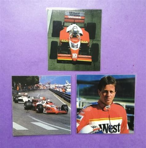 Alte Bilder Laminiert West Zakspeed Formel Gp Monaco Martin