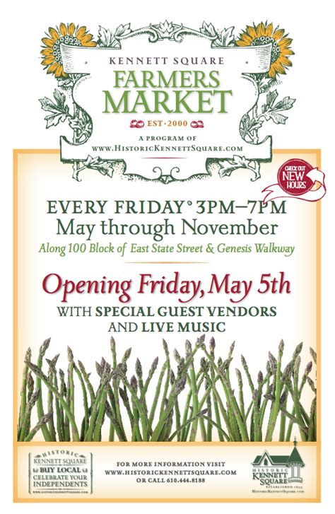 We Are Right Back At It This Friday At The Kennett Square Farmers