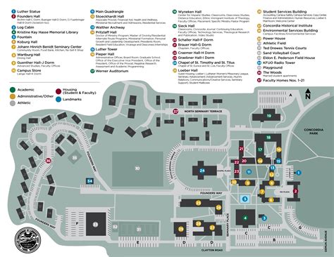 SLU Campus Map