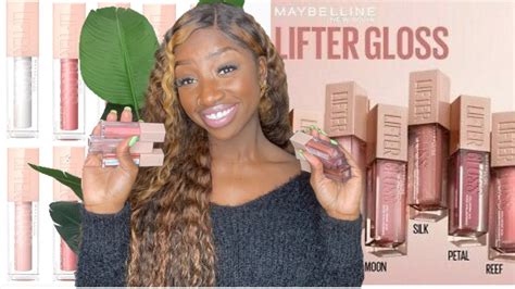 Maybelline Lifter Gloss Swatches And Review Youtube