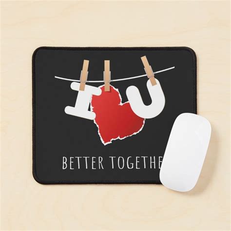 I Love You , better together by Eman Johnny | Redbubble | Better ...